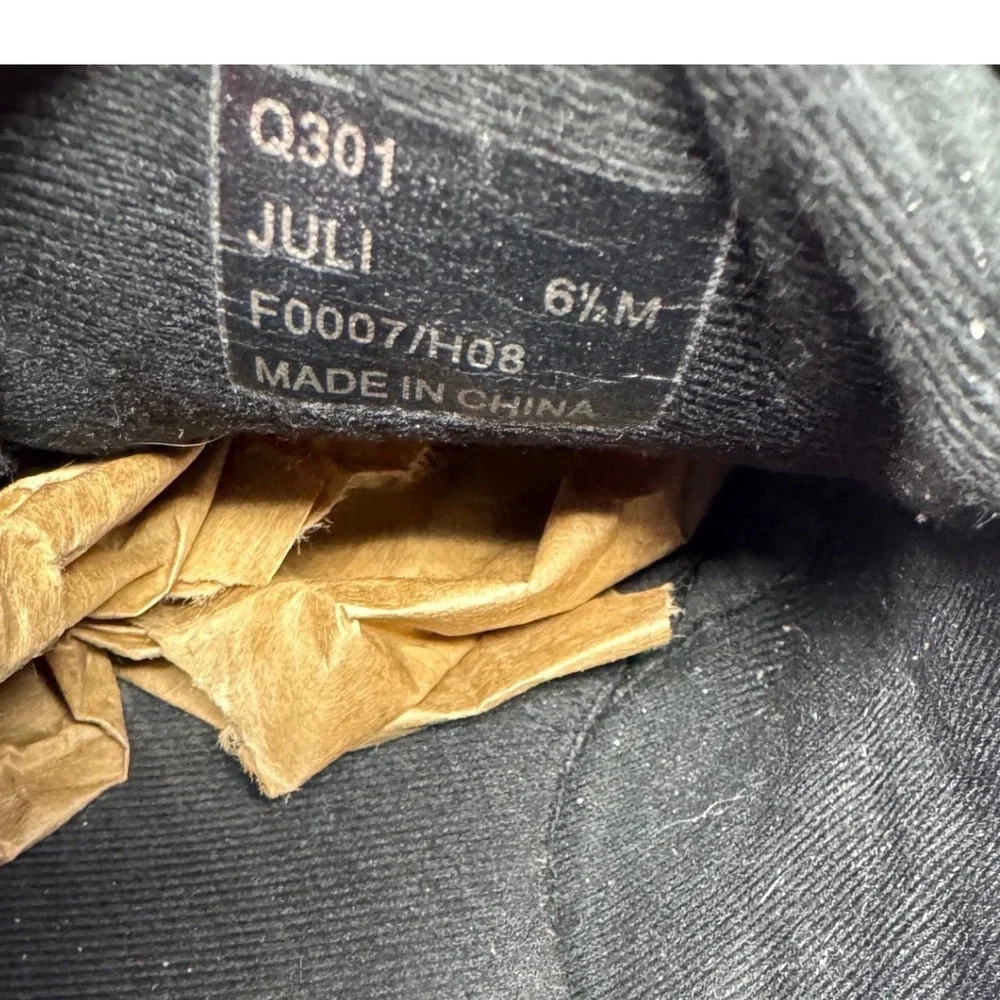 Coach Signature 🖤Jacquard Z-Strap Sneakers Black Grey Suede Trim Low Top Shoes - Picture 9 of 12